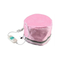 Gorro térmico eléctrico rosado 220 V con controlador de temperatura