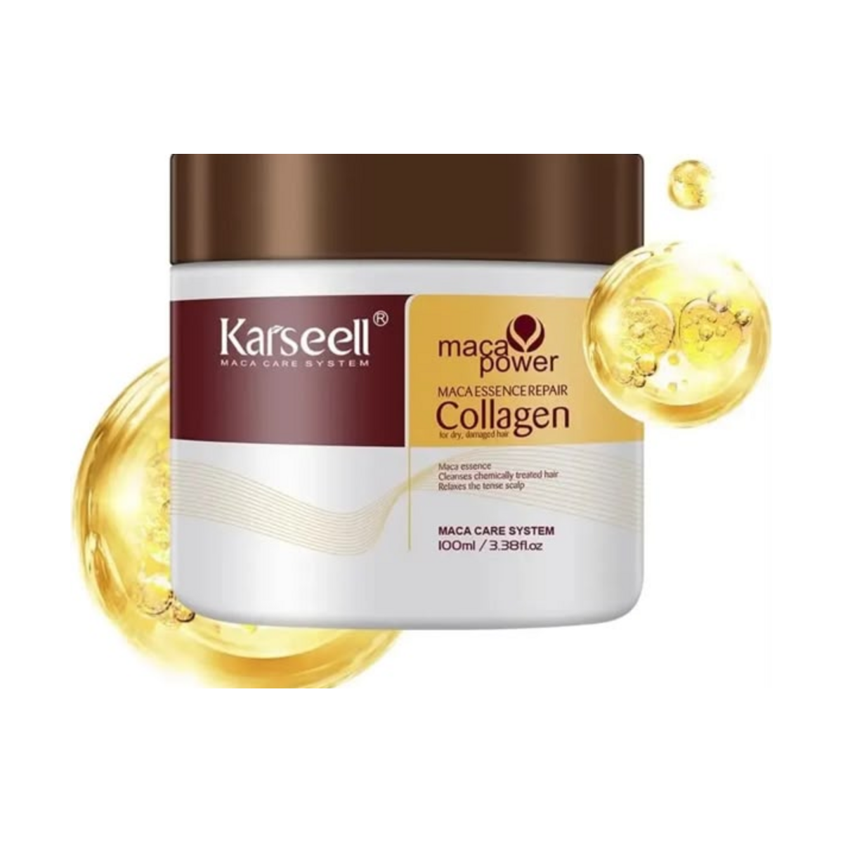 Mascarilla capilar Karseell Maca Power Collagen 100 ml